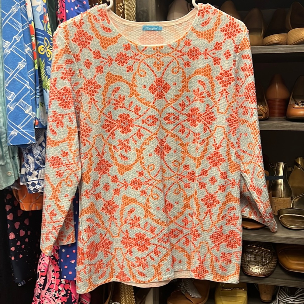 J MCLAUGHLIN SEQUIN TOP